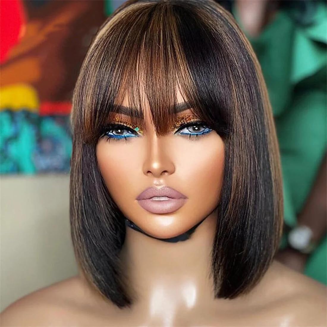 250% Density Deep Wave Lace Front Wigs Human Hair 360 Full Lace Deep Curly Wave Glueless Wigs Pre Plucked with Baby Hair 360 99J Burgundy Wet and Wavy Human Hair Wig(22inch)