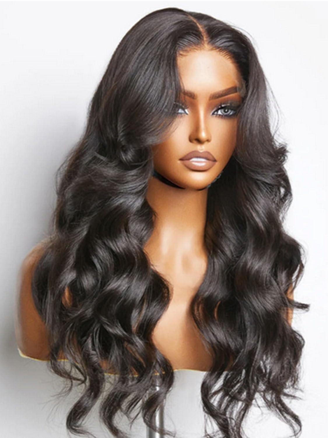250 Density Hd Lace Front Wigs Human Hair Wear and Go Glueless Wigs Human Hair Pre Plucked Lace Bleached Knots Lace Front Wig 250 Density body wave Wig 13x4 Body Wave frontal Wigs 24 inch