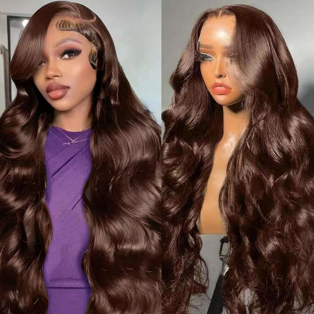Honey Blonde Wig Human Hair 200% Density 13x4 Blonde Wig Human Hair Body Wave Lace Front Wigs Human Hair Pre Plucked Colored 27# Lace Frontal Wigs 24 Inch