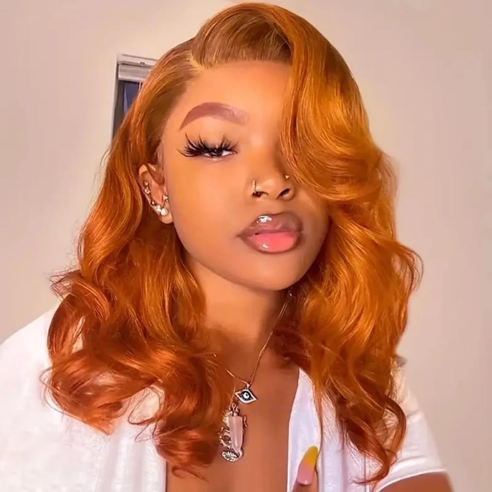 250 Density Hd Lace Front Wigs Human Hair Wear and Go Glueless Wigs Human Hair Pre Plucked Lace Bleached Knots Lace Front Wig 250 Density body wave Wig 13x4 Body Wave frontal Wigs 24 inch