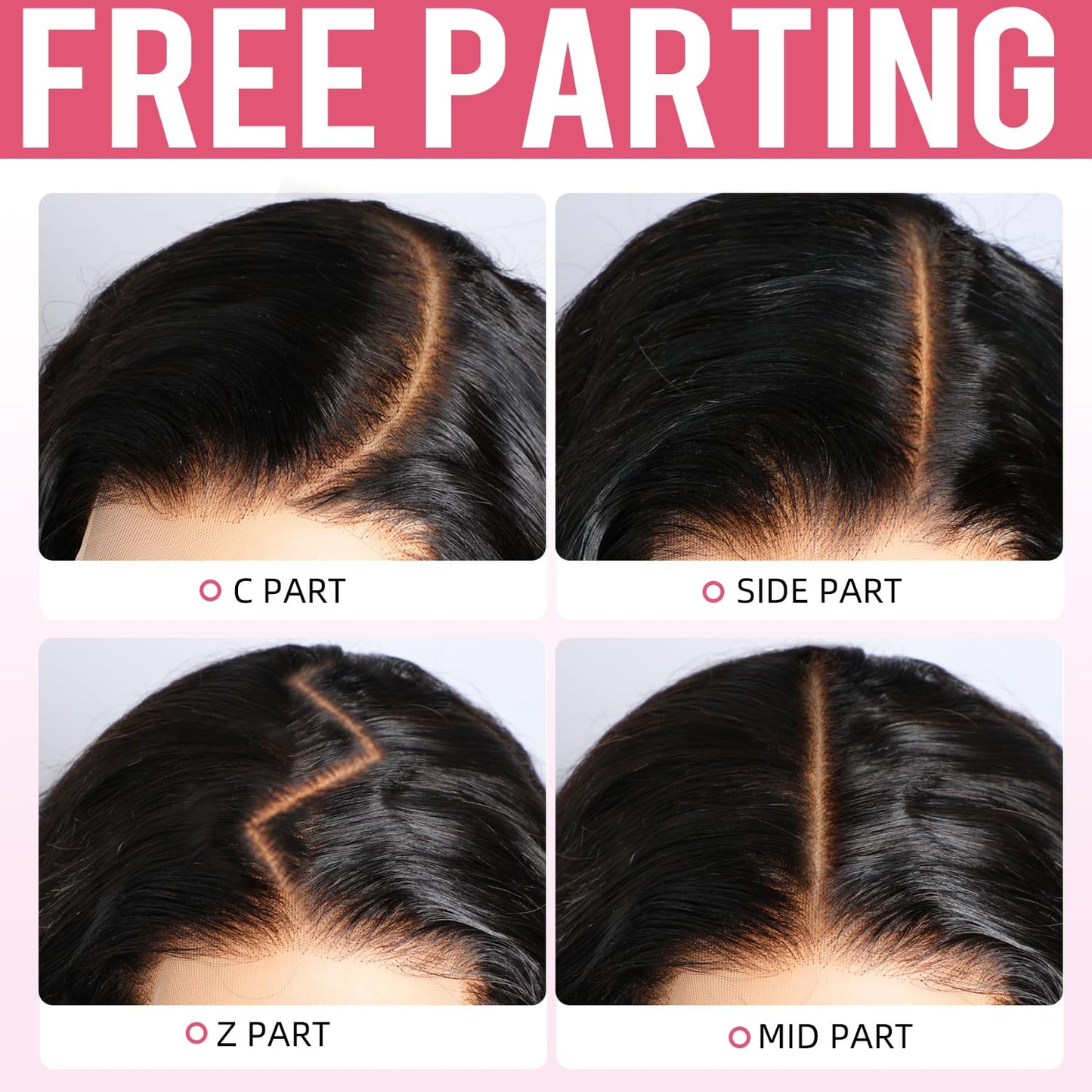 PERISMODA 13x6 Full Lace Frontal Wig Water Wave Lace Front Wigs Human Hair Deep Curly Wave Transparent Lace Frontal Wigs Human Hair 12A Wet and Wavy Wig Pre Plucked Bleached Knots 26 Inch