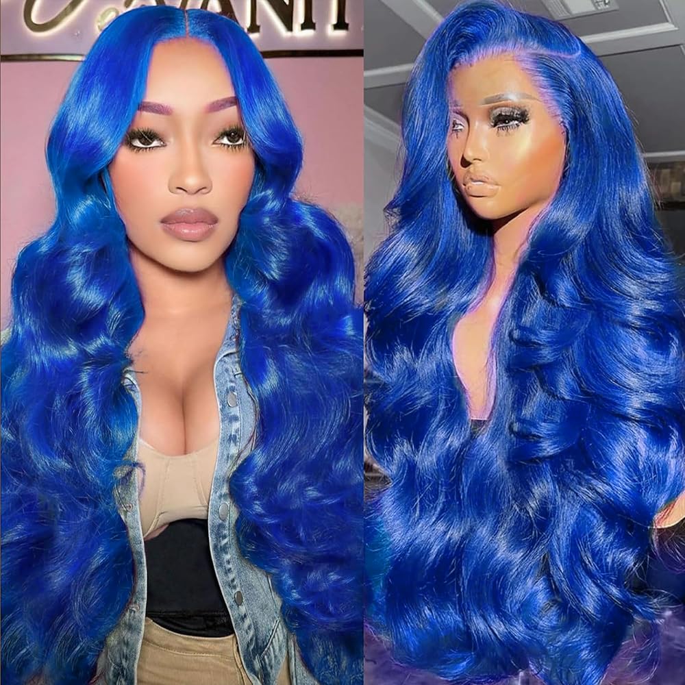 Honey Blonde Wig Human Hair 200% Density 13x4 Blonde Wig Human Hair Body Wave Lace Front Wigs Human Hair Pre Plucked Colored 27# Lace Frontal Wigs 24 Inch