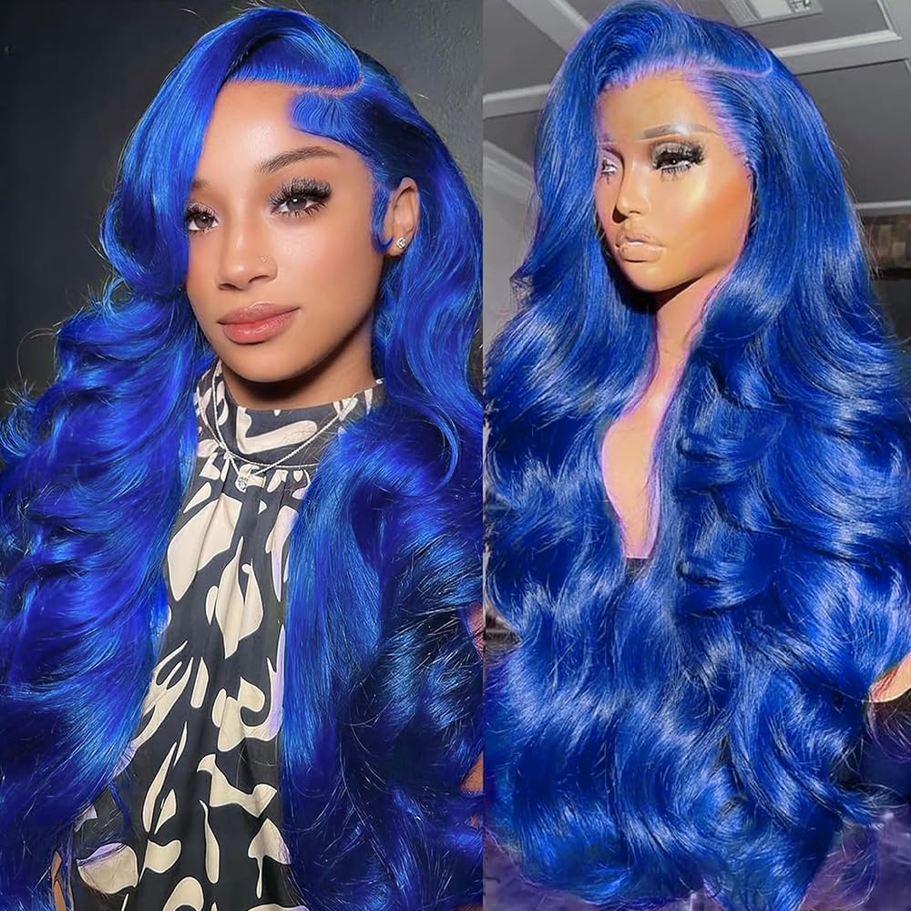 Honey Blonde Wig Human Hair 200% Density 13x4 Blonde Wig Human Hair Body Wave Lace Front Wigs Human Hair Pre Plucked Colored 27# Lace Frontal Wigs 24 Inch