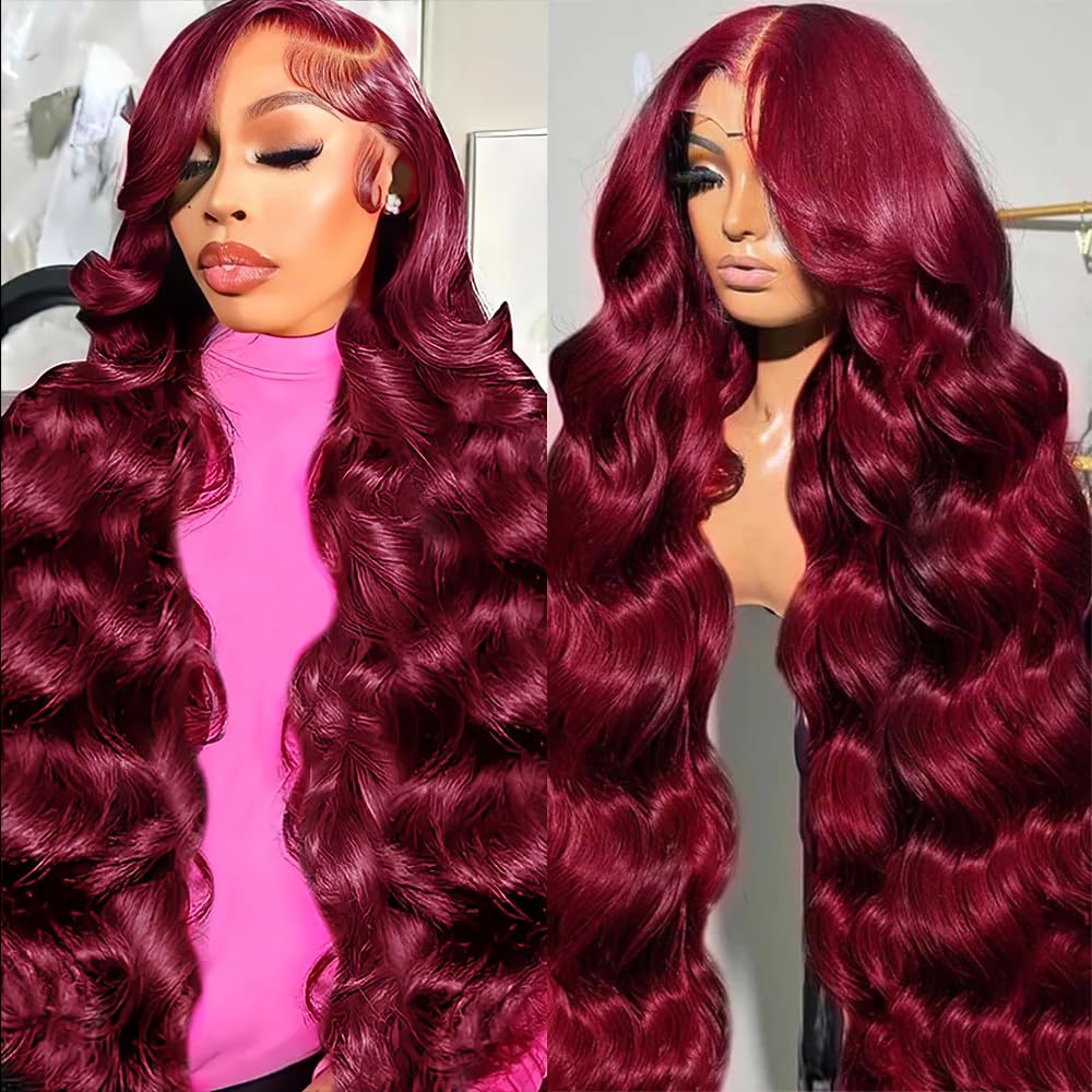 Honey Blonde Wig Human Hair 200% Density 13x4 Blonde Wig Human Hair Body Wave Lace Front Wigs Human Hair Pre Plucked Colored 27# Lace Frontal Wigs 24 Inch