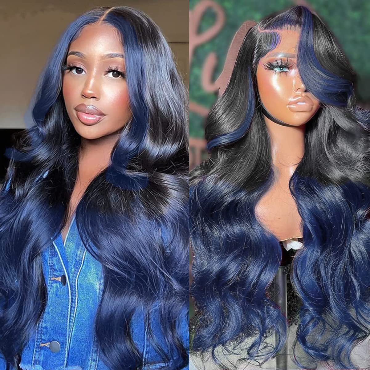 13X4 Dark Ginger Lace Front Wigs Human Hair Body Wave Orange Ginger Brown Brazilian HD Lace Front Human Hair Wigs Glueless 150% Density Pre Plucked Natural Hairline (18 inch, Copper Brown Color)