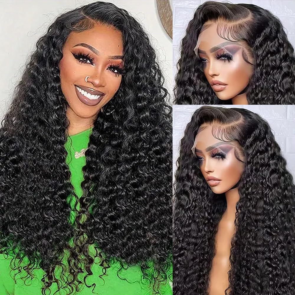 Honey Blonde Wig Human Hair 200% Density 13x4 Blonde Wig Human Hair Body Wave Lace Front Wigs Human Hair Pre Plucked Colored 27# Lace Frontal Wigs 24 Inch