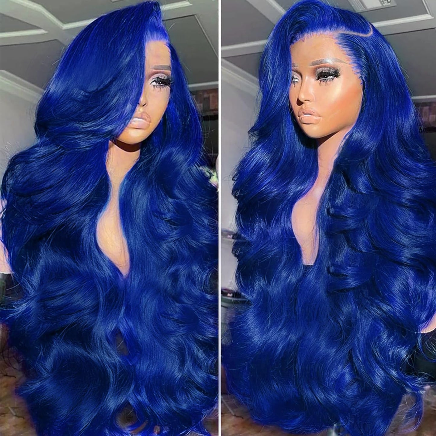 360 Reddish Brown Lace Front Wigs Human Hair Pre Plucked Auburn Red 360 HD Transparent Lace Frontal Wig 180 Density Colored Wigs Human Hair Ginger Body Wave Wig for Women 24Inch