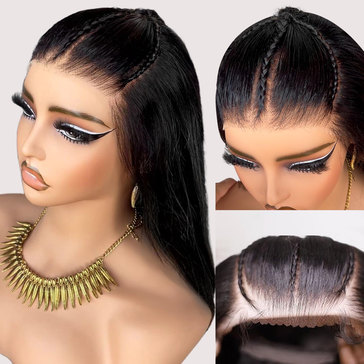 200% Density Full 360 Lace Front Wigs Human Hair For Women Ombre Lace Front Wig Human Hair Glueless Wigs Human Hair With Baby Hair Body WaveLace Front Wigs Human HairBrazilian Virgin HumanHair 26 Inch