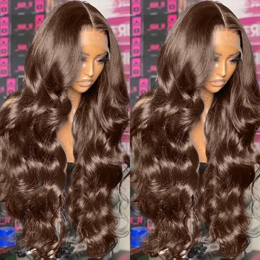 200% Density Burgundy Wig Human Hair 13x4 99j Burgundy Lace Front Wigs Human Hair Pre Plucked HD Transparent Lace Frontal Wigs With Baby Hair Red Colored Wig 24Inch