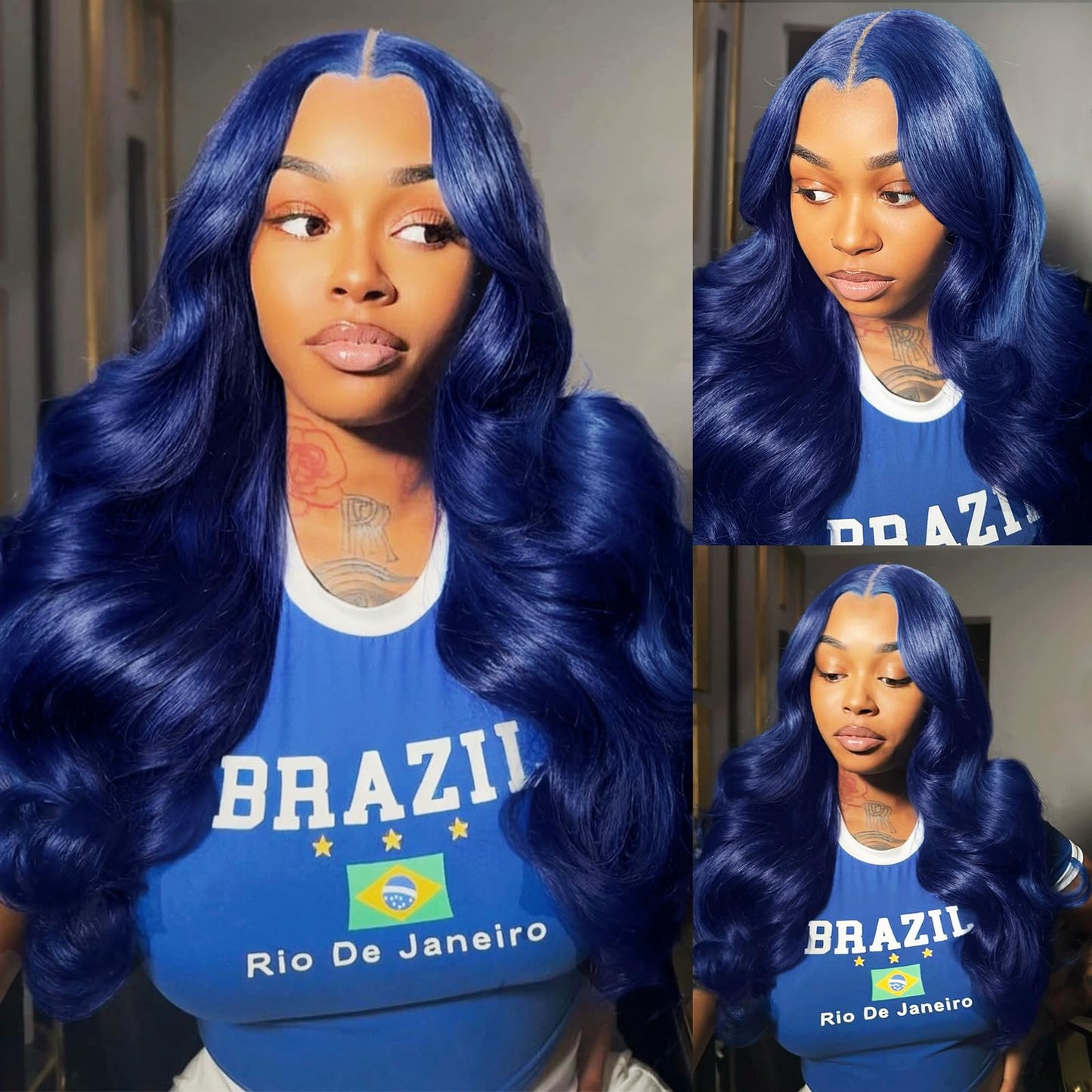 Red Lace Front Wigs Human Hair Body Wave 13x6 HD Lace Front Wig Human Hair 180% Density Wear and Go Glueless Red Wigs Human Hair Pre Plucked Burgundy Red Colored Wigs for Women 26 Inch