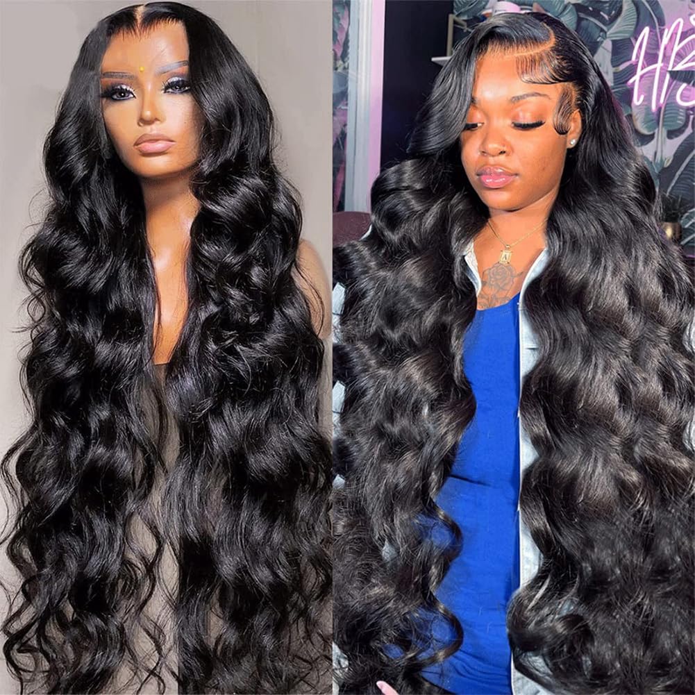 Grace Queen Ginger Orange 9x6 Lace Front Wigs Human Hair Deep Wave Pre Plucked Pre Cut Wear and Go Glueless Wigs Human Hair for Women 9x6 HD Lace Front Curly Human Hair Wig Brazilian Hair 26Inch