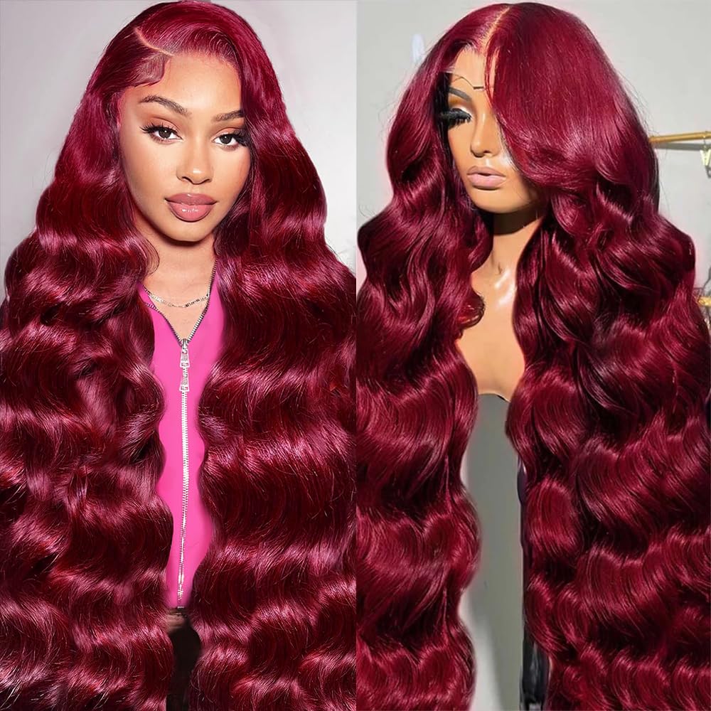 Honey Blonde Wig Human Hair 200% Density 13x4 Blonde Wig Human Hair Body Wave Lace Front Wigs Human Hair Pre Plucked Colored 27# Lace Frontal Wigs 24 Inch