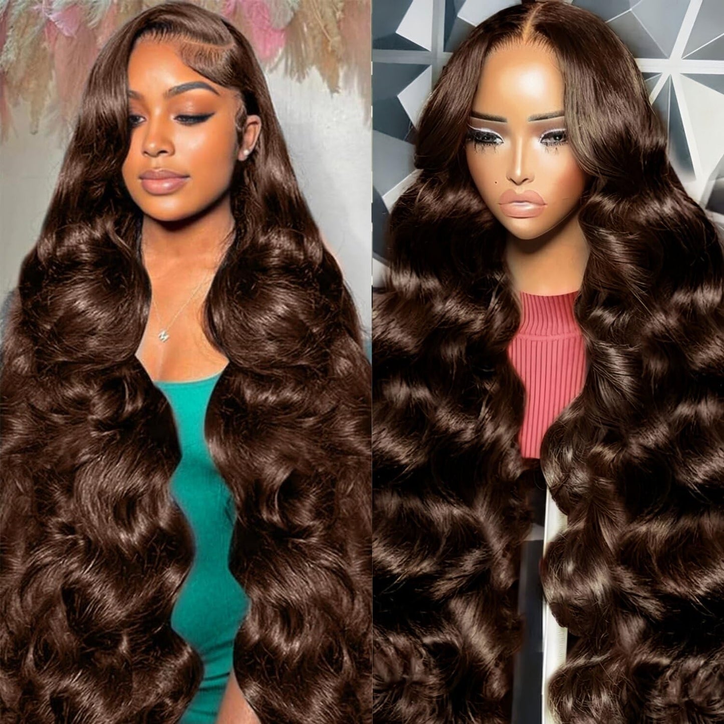 Real Human Hair Wig 30 Inch Ombre 13x6 Lace Front Wig Human Hair 210% Density 4/27 Highlight Wigs Honey Blonde Body Wave Lace Front Wig Pre Plucked HD Frontal Wig Glueless Wigs