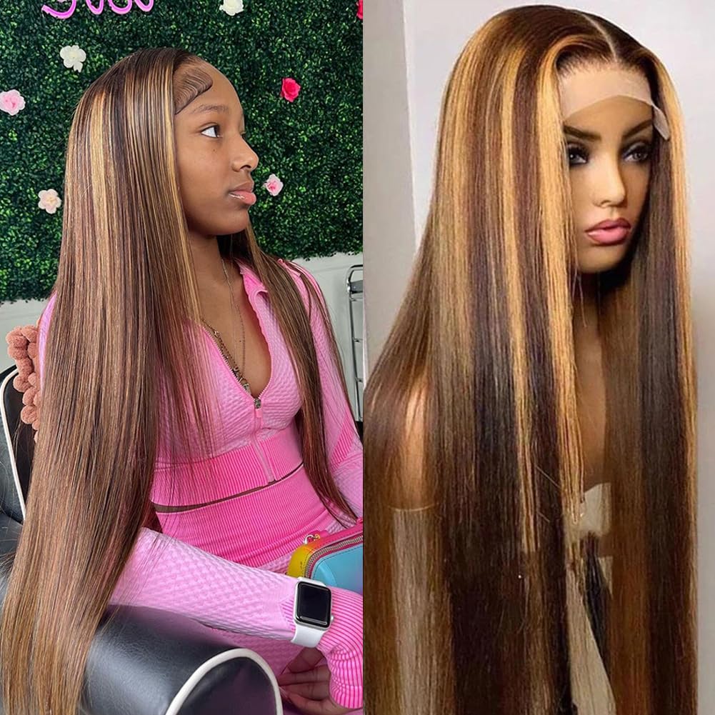Hidden Strap 360 Full Lace Front Wigs Human Hair Invisible Strap Pre Plucked Bleached Konts Pre Cut Lace Deep Wave HD Lace Frontal Wig with Drawstring Natural Hairline 360 Glueless Wigs(18inch)