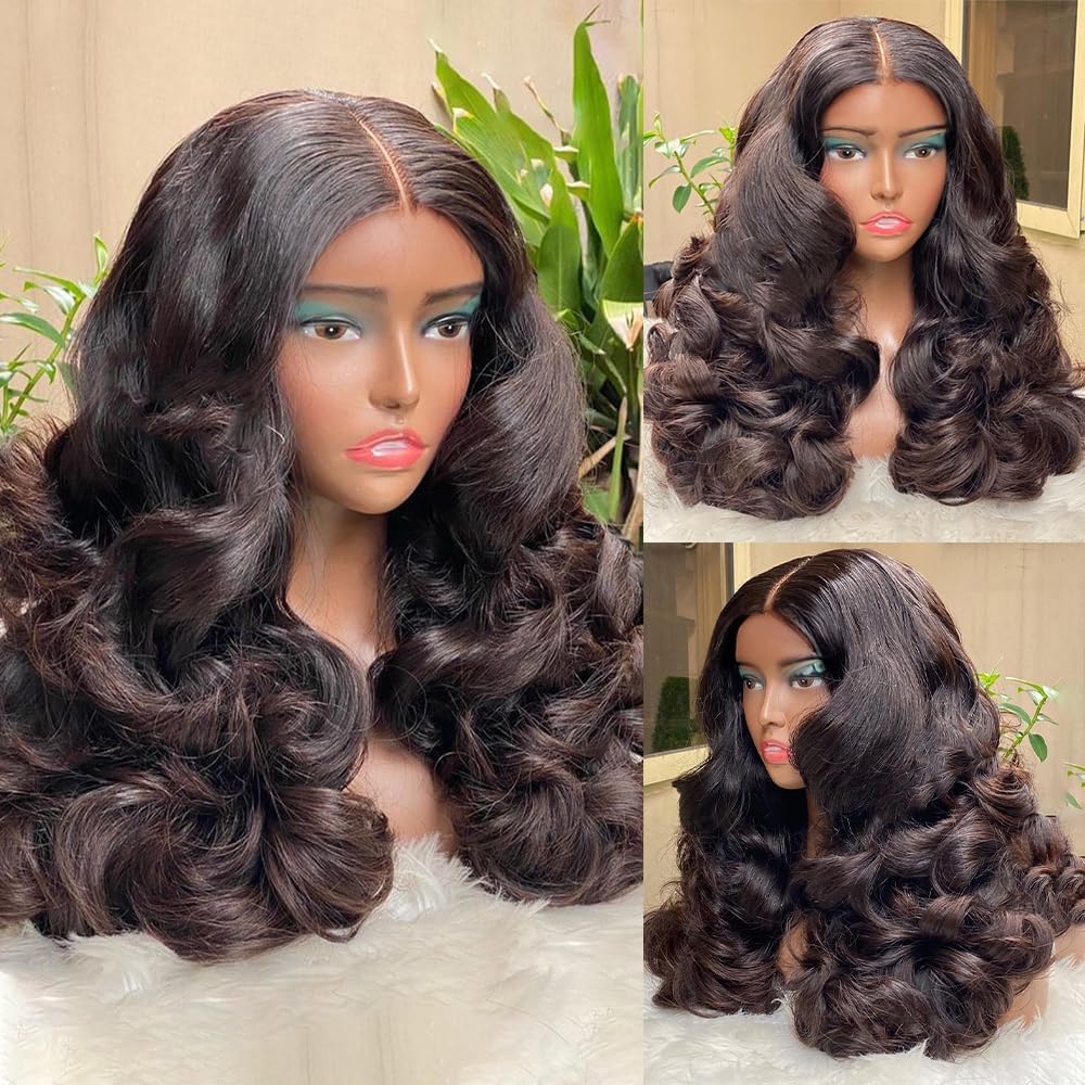 200% Density 13X6 Ginger Lace Front Wigs Human Hair Pre Plucked for Women Ombre 13X6 HD Transparent Ginger Orange Lace Front Wigs Human Hair Glueless Ginger Colored Wigs Human Hair (20Inch)