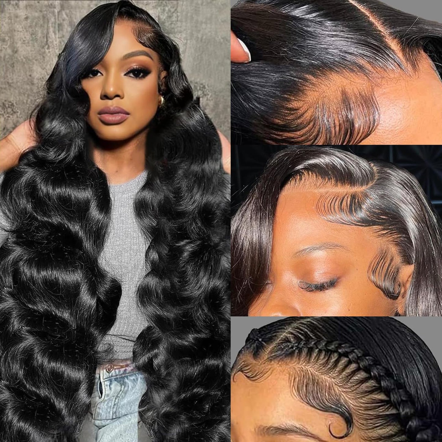 30 Inch Reddish Brown Lace Front Wigs Human Hair 200 Density 13x6 Body Wave HD Lace Frontal Wigs Human Hair Auburn Colored Lace Front Wigs Human Hair Pre Plucked with Baby Hair for Women