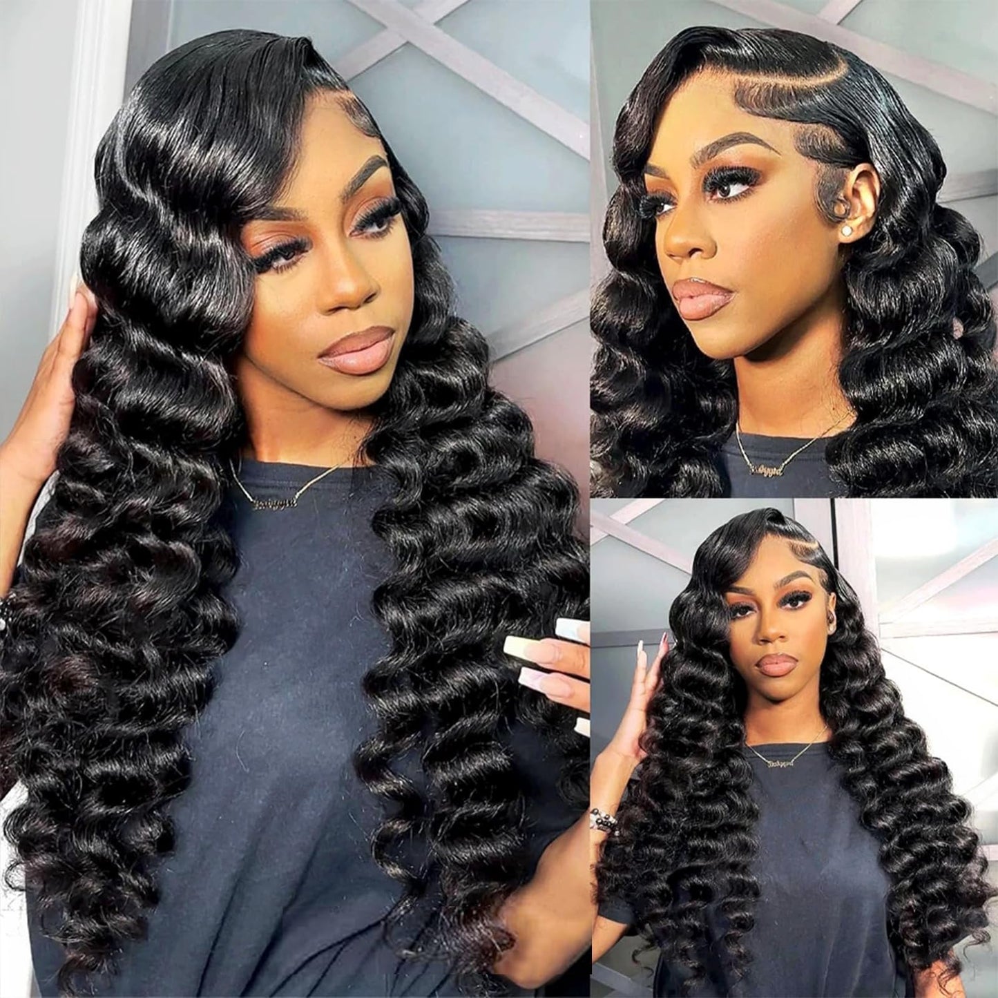 Red Lace Front Wigs Human Hair Body Wave 13x6 HD Lace Front Wig Human Hair 180% Density Wear and Go Glueless Red Wigs Human Hair Pre Plucked Burgundy Red Colored Wigs for Women 26 Inch
