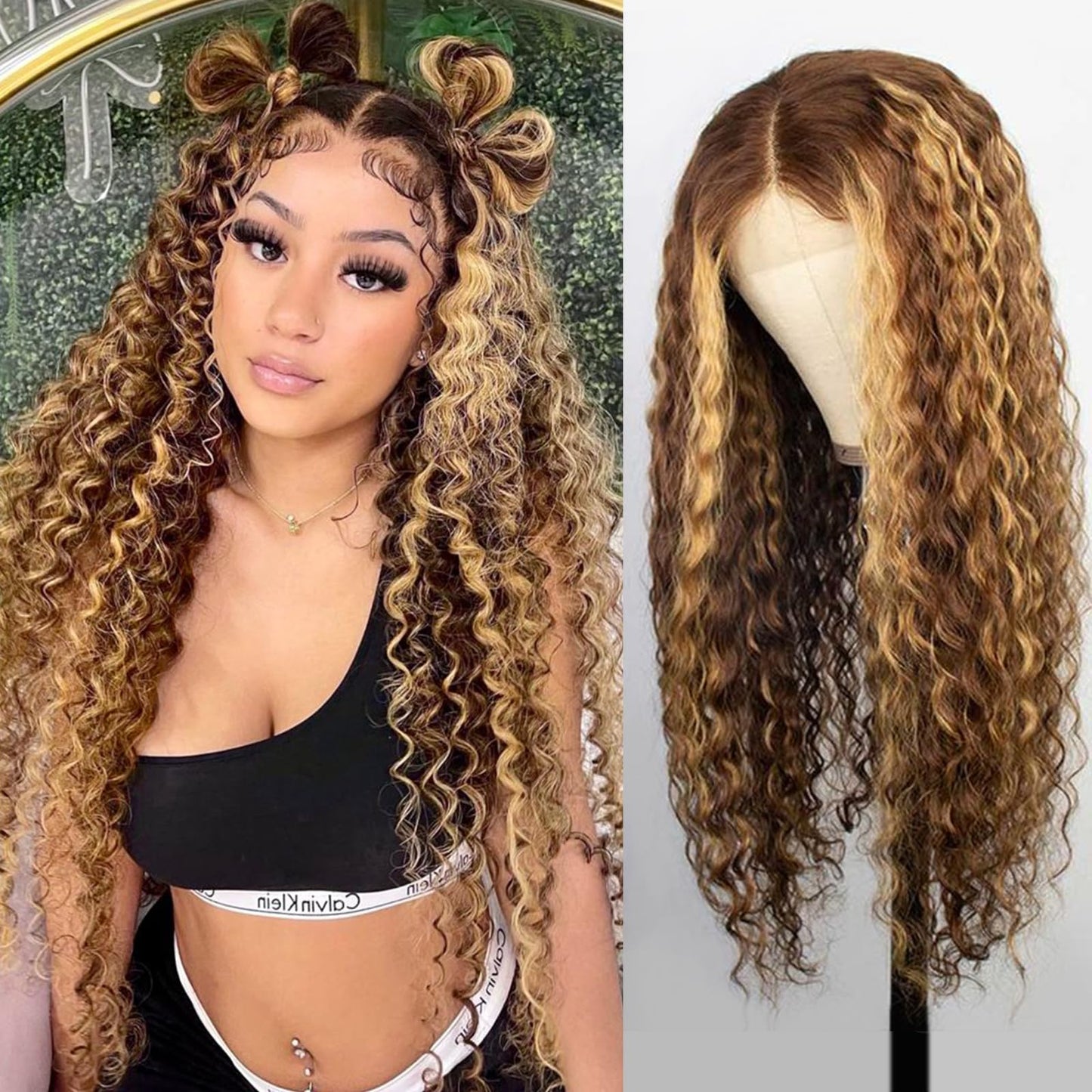 360 Reddish Brown Lace Front Wigs Human Hair Pre Plucked Auburn Red 360 HD Transparent Lace Frontal Wig 180 Density Colored Wigs Human Hair Ginger Body Wave Wig for Women 24Inch