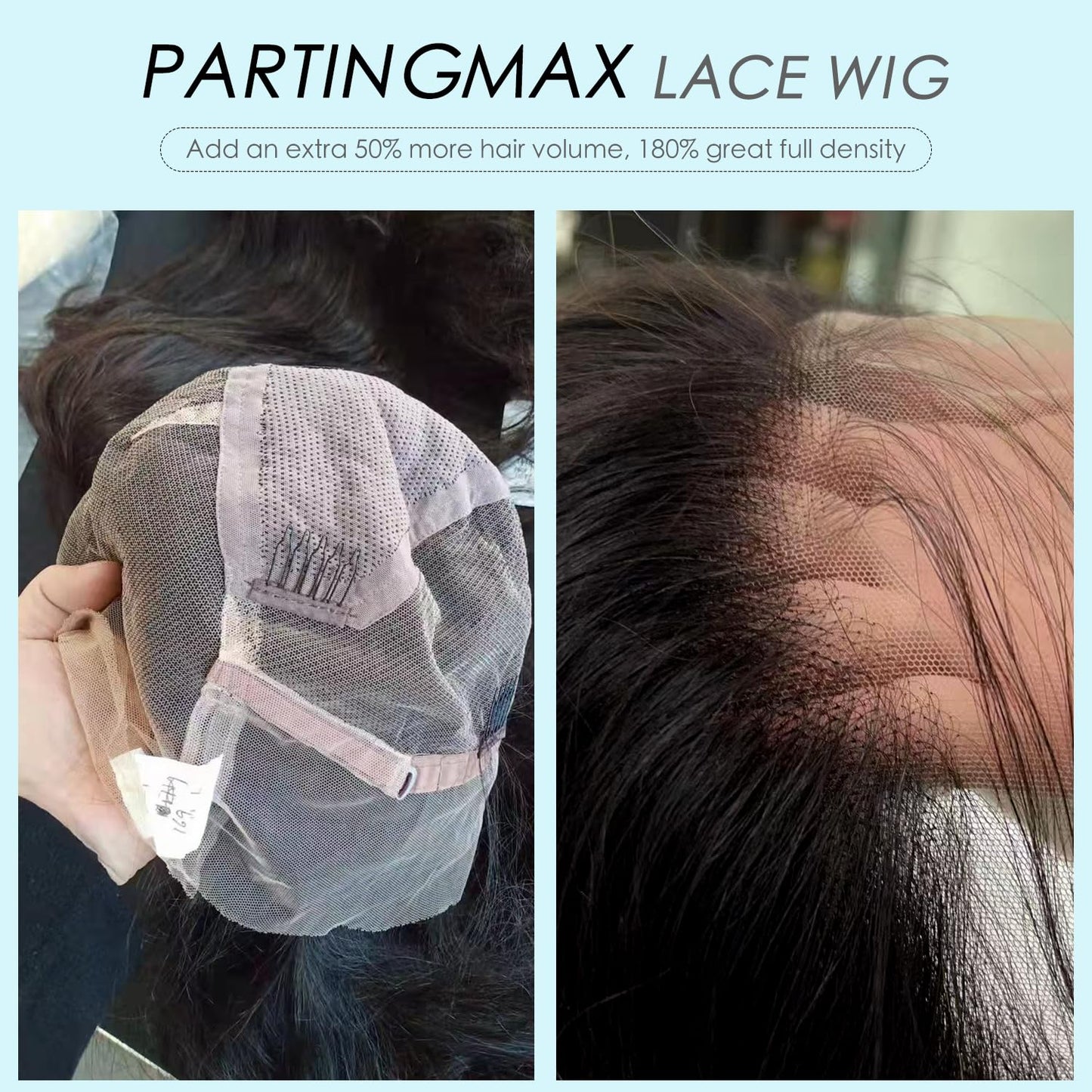 Straight Real Full Lace Human Hair Wigs HD Transparent Lace 180 Density, 12A Part Anywhere Glueless Full Lace Wig Pre Plucked 100% Virgin Hair Breathable Full Scalp Wig For Black Women 10 IN