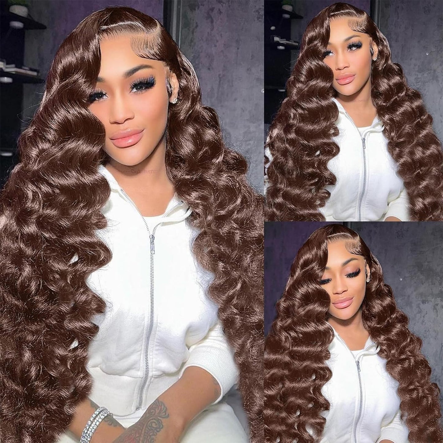 Red Lace Front Wigs Human Hair Body Wave 13x6 HD Lace Front Wig Human Hair 180% Density Wear and Go Glueless Red Wigs Human Hair Pre Plucked Burgundy Red Colored Wigs for Women 26 Inch