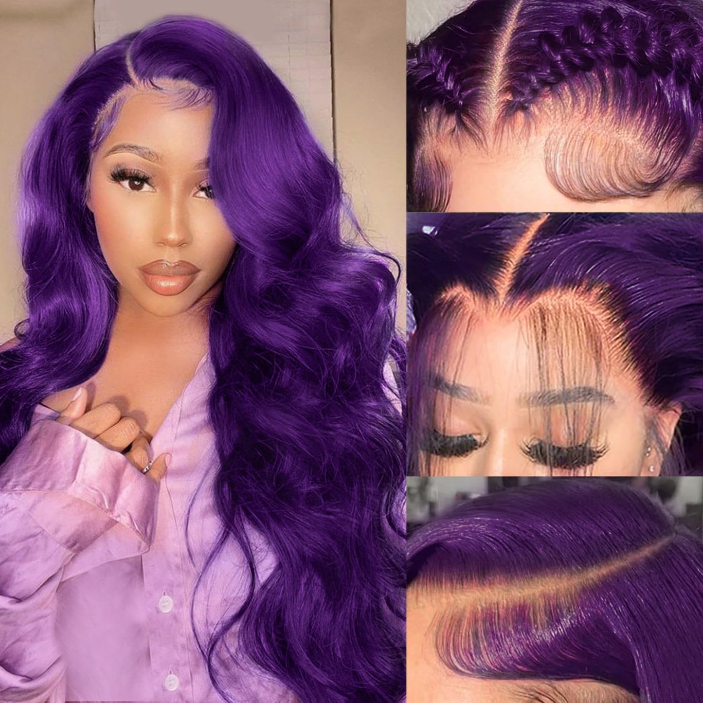 360 Reddish Brown Lace Front Wigs Human Hair Pre Plucked Auburn Red 360 HD Transparent Lace Frontal Wig 180 Density Colored Wigs Human Hair Ginger Body Wave Wig for Women 24Inch