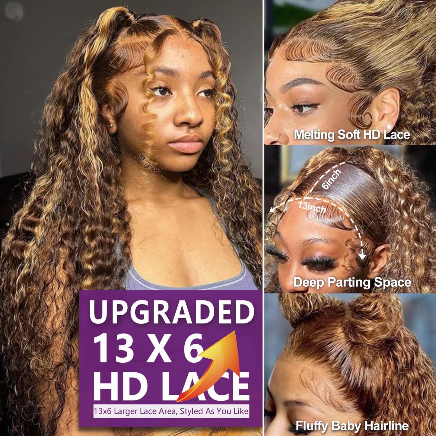 360 Reddish Brown Lace Front Wigs Human Hair Pre Plucked Auburn Red 360 HD Transparent Lace Frontal Wig 180 Density Colored Wigs Human Hair Ginger Body Wave Wig for Women 24Inch