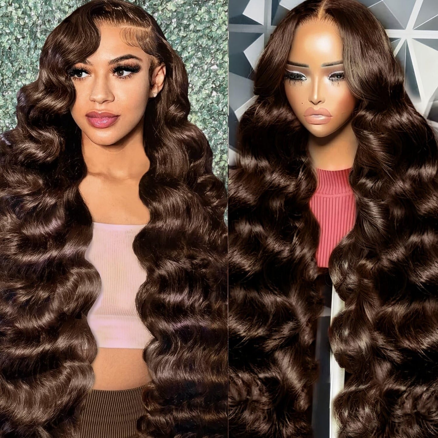Real Human Hair Wig 30 Inch Ombre 13x6 Lace Front Wig Human Hair 210% Density 4/27 Highlight Wigs Honey Blonde Body Wave Lace Front Wig Pre Plucked HD Frontal Wig Glueless Wigs