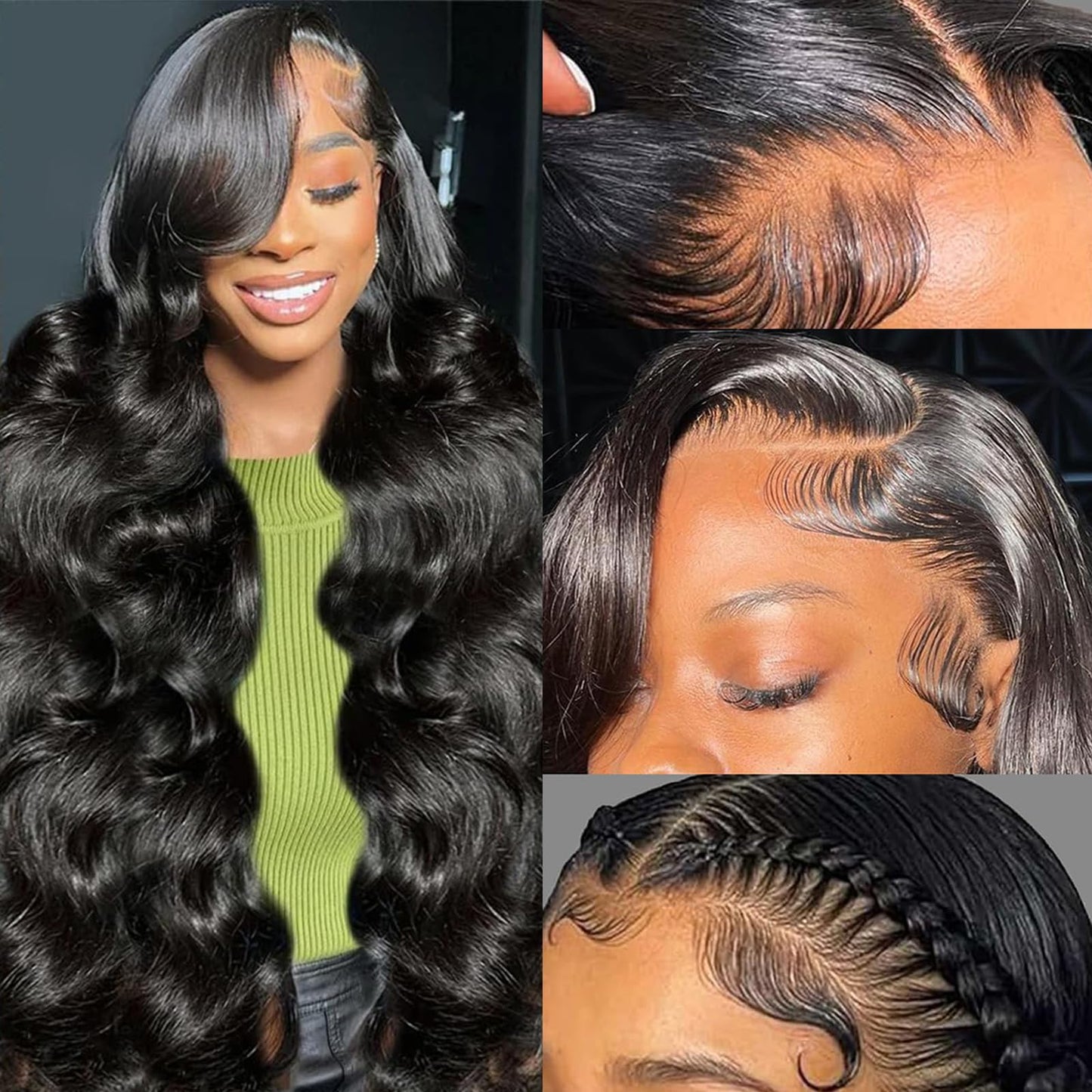 30 Inch Reddish Brown Lace Front Wigs Human Hair 200 Density 13x6 Body Wave HD Lace Frontal Wigs Human Hair Auburn Colored Lace Front Wigs Human Hair Pre Plucked with Baby Hair for Women