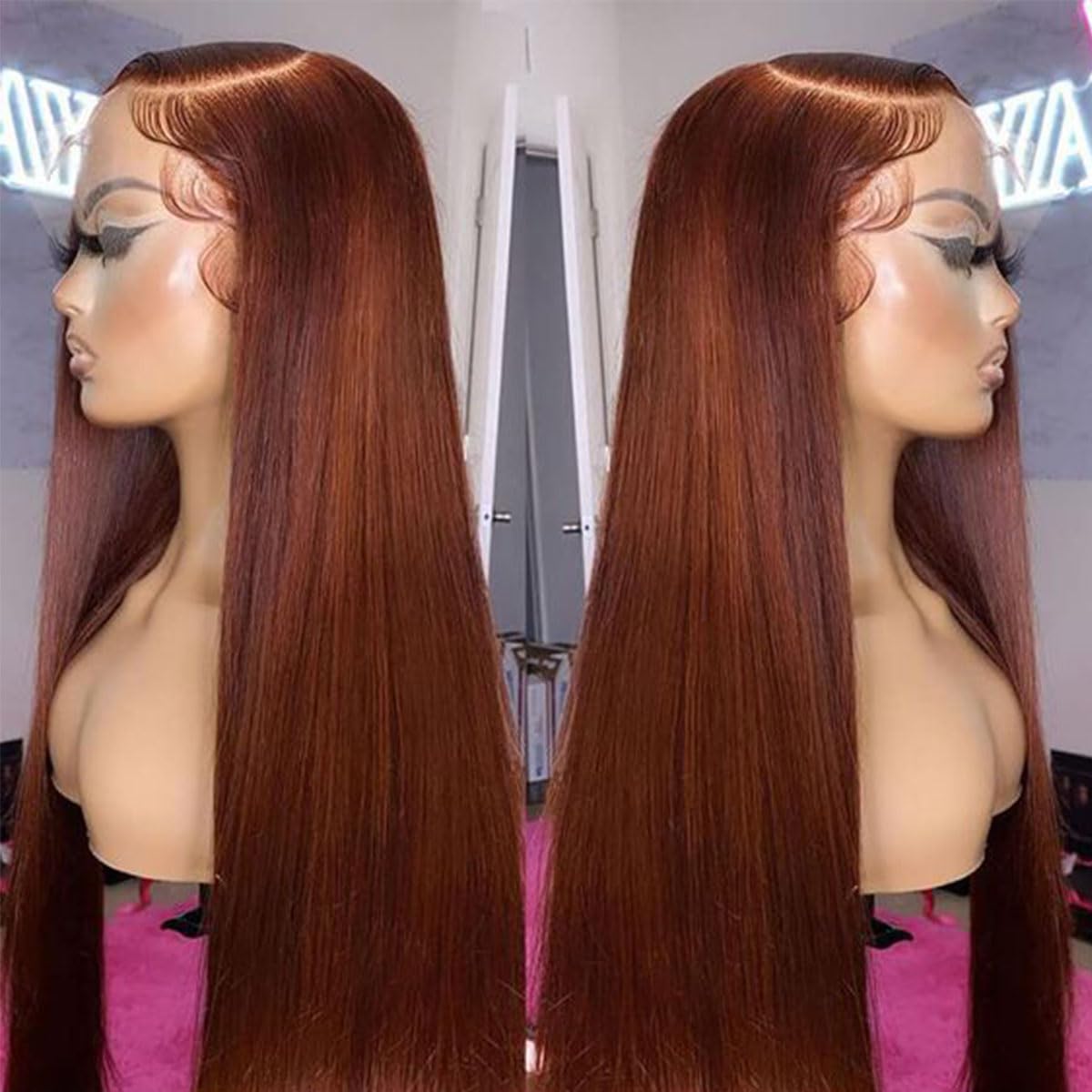 200% Density Full 360 Lace Front Wigs Human Hair For Women Ombre Lace Front Wig Human Hair Glueless Wigs Human Hair With Baby Hair Body WaveLace Front Wigs Human HairBrazilian Virgin HumanHair 26 Inch