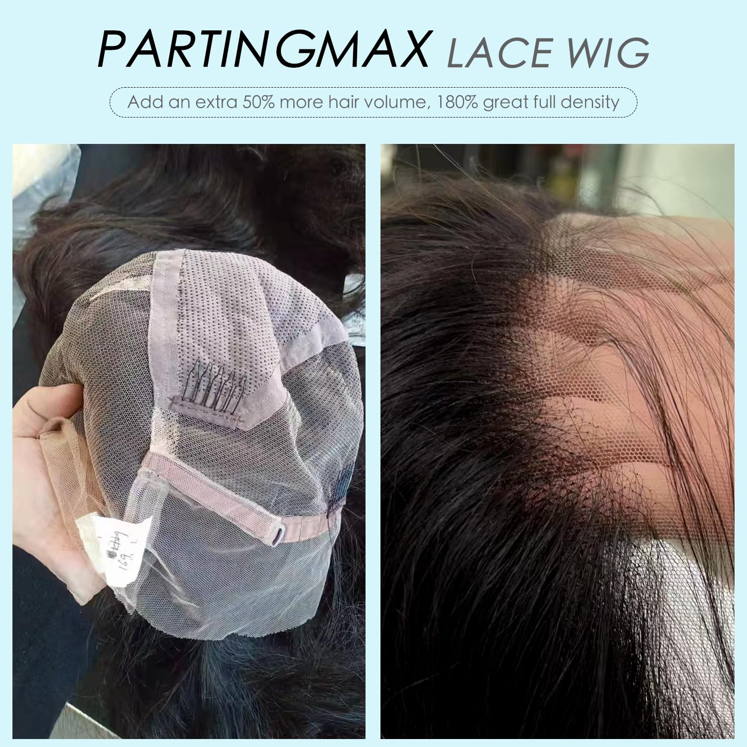 Straight Real Full Lace Human Hair Wigs HD Transparent Lace 180 Density, 12A Part Anywhere Glueless Full Lace Wig Pre Plucked 100% Virgin Hair Breathable Full Scalp Wig For Black Women 10 IN
