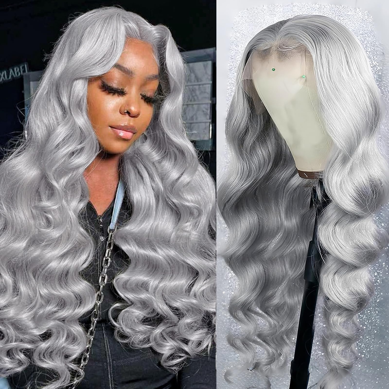 Red Lace Front Wigs Human Hair Body Wave 13x6 HD Lace Front Wig Human Hair 180% Density Wear and Go Glueless Red Wigs Human Hair Pre Plucked Burgundy Red Colored Wigs for Women 26 Inch
