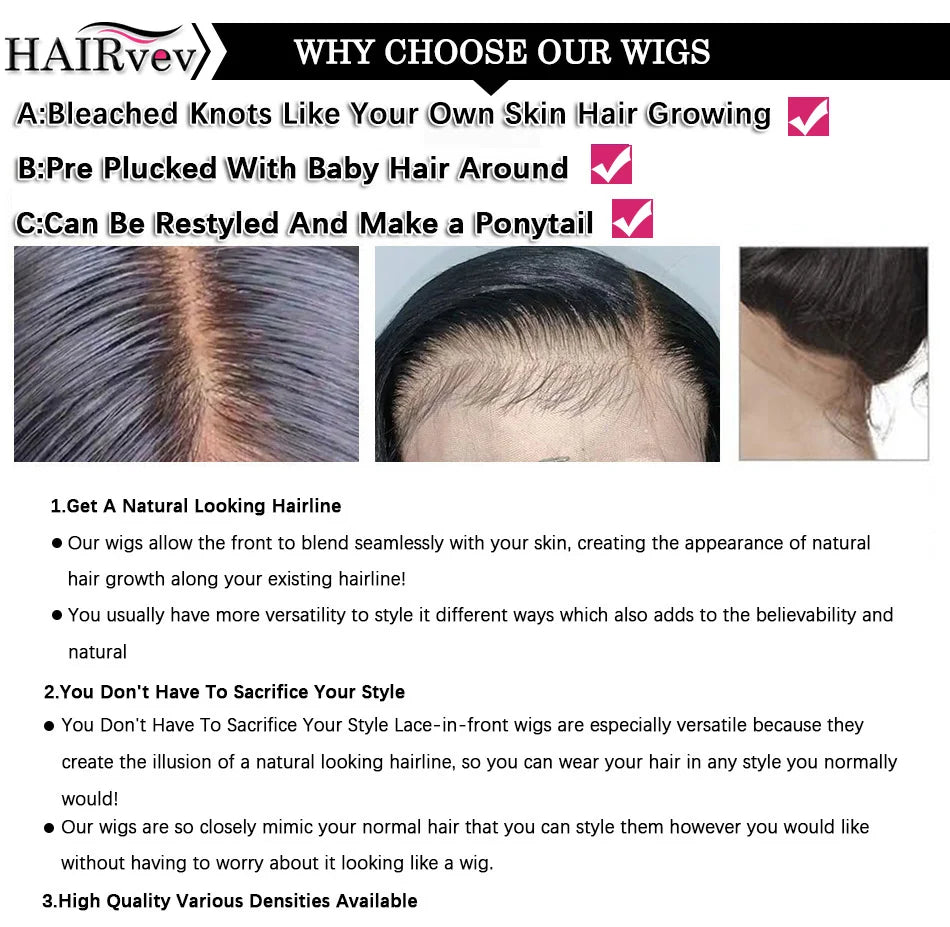 Chocolate Brown 13x4 Body Wave Lace Front Wig HD Transparent Swiss Lace 100% Remy Human Hair Pre Plucked Brazilian 13x6 Wig for Women